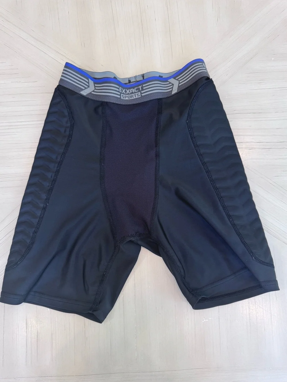 Exxact Sports Baseball Sliding Padded Compression Shorts – Black – Youth XL